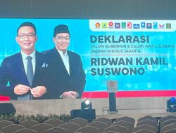 Ridwan Kamil dan Suswono Resmi Bertarung di Pilgub Jakarta dengan dukungan 12 Partai