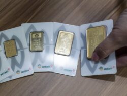 Harga Emas Antam (ANTM) Turun Rp 17.000 per Gram, Tercatat Rp 1.819.000