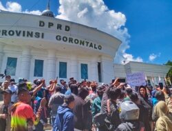 Demo DPRD, Penambang Rakyat Bone Bolango Desak Penghentian Aktivitas PT Gorontalo Mineral