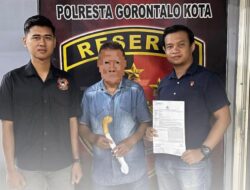 Polisi Amankan Pelaku Pembacokan di Kompleks Pasar Beringin Kota Gorontalo