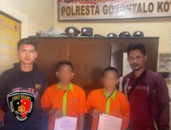 Dua Pemuda di Gorontalo Ditahan Polisi Usai Diduga Lakukan Pengeroyokan