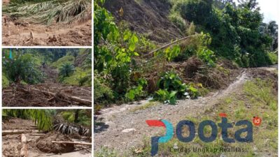 Akses Terputus Akibat Longsor dan Banjir Bandang, Dusun KM 43, Tangga Barito, Boalemo Terancam Terisolir