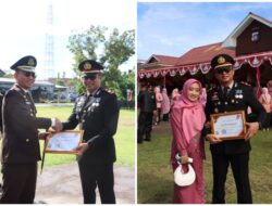 Kapolsek Wonosari Raih Penghargaan Ungkap Kasus Miras Terbanyak di Boalemo pada Hari Bhayangkara ke-79