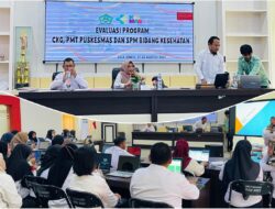 Peningkatan Kualitas Layanan, Dinas Kesehatan Boalemo Evaluasi Program Kesehatan, CKG, PMT, dan SPM