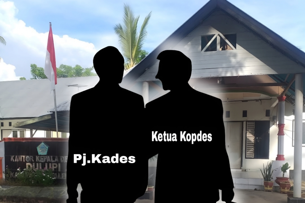 Waduh! Ketua Koperasi Merah Putih Dulupi Ternyata Kakak Pj Kepala Desa