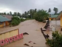 Wonosari Diterjang Banjir, Bupati Rum Pagau: “Ini Saatnya Kita Bersatu, Bukan Saling Menyalahkan”