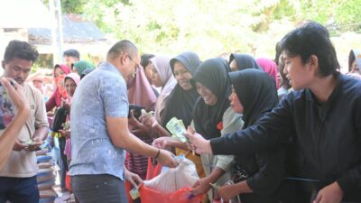 Warga Serbu Pasar Murah HUT Boalemo ke-26, Harga Sembako Dibanting Hingga 70 Persen