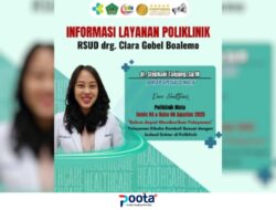 RSUD drg. Clara Gobel Boalemo Umumkan Penyesuaian Jadwal, Layanan Poliklinik Mata Sementara Dihentikan
