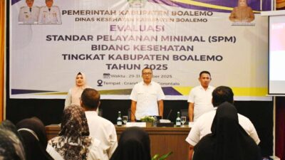 Dinas Kesehatan Boalemo Evaluasi SPM Kesehatan 2025, Targetkan Layanan Dasar Merata dan Berkualitas