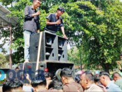 Demo Kasus Perdis Fiktif DPRD Boalemo Memanas, Mahasiswa Saling Dorong dengan Kamdal Kejaksaan