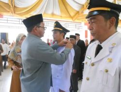 Periode Diperpanjang Berdasarkan UU Desa, Bupati Boalemo Resmi Kukuhkan 9 Kepala Desa