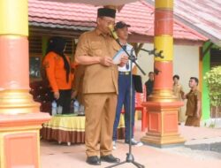 Bupati Rum Pagau Pimpin Upacara Gladi Kesiapsiagaan Bencana 2025 di Boalemo