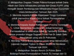 FPKG Bakal Gelar Aksi Besar, Desak Penegak Hukum Usut Dugaan Korupsi di Gorontalo