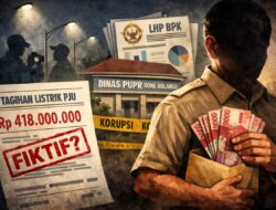 Tagihan Listrik PJU Ratusan Juta Diduga Fiktif, Oknum di Dinas PUPR Bone Bolango Disorot
