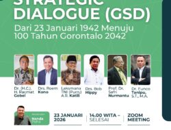 The Gorontalo Institute Gelar GSD Bahas Hari Patriotik dan Arah Gorontalo 2042