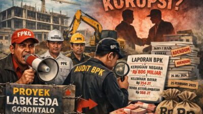 Sarat Korupsi, FPKG Soroti Dugaan Kejanggalan Proyek Labkesda Gorontalo Rp9,4 Miliar