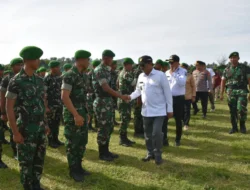 531 Personel Yonif TP 915/Bituo Resmi Ditempatkan di Boalemo, Bupati Rum: Perkuat Pembangunan Daerah