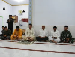 Wabup Lahmuddin Buka Puasa Bersama dan Safari Ramadhan di Masjid Ijtihad Desa Patoameme