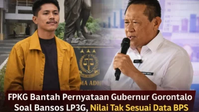 FPKG Bantah Pernyataan Gubernur Soal Bansos, Sebut Tak Sesuai Data BPS Gorontalo