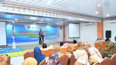 Hadiri Sosialisasi BPJS Ketenagakerjaan, Wabup Boalemo Ingatkan Kepala Sekolah dan Guru Soal Pungli