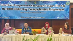 Gandeng Bapelkes Sulut, Dinkes Boalemo Gembleng Tenaga Sanitasi Lingkungan Terkait Pangan Berbasis Risiko