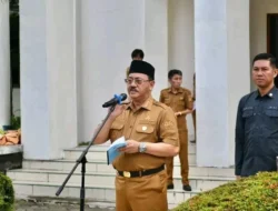 Rum Pagau Pimpin Apel Awal Bulan Pemkab Boalemo