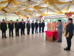Rum Pagau Lantik Pejabat Tinggi Pratama