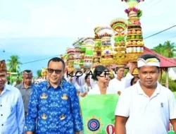 Lahmuddin Apresiasi Kekompakan Umat Hindu di Perayaan Pura Dalem
