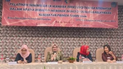 Tekan Angka Perokok, Dinkes Boalemo Gelar Pelatihan UBM bagi Tenaga Kesehatan