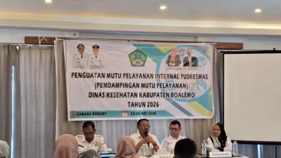 Tingkatkan Mutu Layanan, Dinkes Boalemo Beri Pendampingan Kapasitas bagi Puskesmas