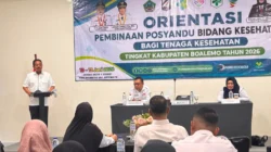 Bupati Rum Pagau Buka Orientasi Posyandu, Tekankan Dukungan terhadap Enam SPM