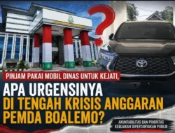 Apa Urgensi Mobil Dinas untuk Kejati, Di Tengah Keterbatasan Anggaran Pemda Boalemo?