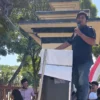 Demo Polda Gorontalo, Massa Desak Tersangka Pencurian Aset KIP PLN Segera Ditahan