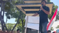 Demo Polda Gorontalo, Massa Desak Tersangka Pencurian Aset KIP PLN Segera Ditahan