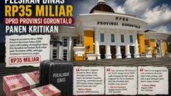 Plesiran Dinas Rp35 Miliar DPRD Provinsi Gorontalo Panen Kritikan