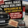 Heboh Mobil Dinas Pemda Boalemo Dipinjamkan ke Kejati Gorontalo: Demi Sinergi atau Ada Udang di Balik Batu?