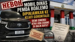 Heboh Mobil Dinas Pemda Boalemo Dipinjamkan ke Kejati Gorontalo: Demi Sinergi atau Ada Udang di Balik Batu?