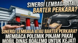 Sinergi Lembaga atau Barter Perkara? Membaca Polemik Pinjam Pakai Mobil Dinas Boalemo Untuk Kejati