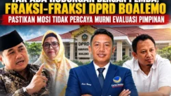 Tak Ada Hubungan Dengan Pemda, Fraksi-Fraksi DPRD Boalemo Pastikan Mosi Tidak Percaya Murni Evaluasi Pimpinan