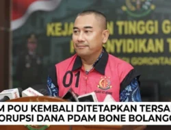 Hamim Pou Kembali Jadi Tersangka Kasus Korupsi Penyertaan Modal PDAM Bone Bolango
