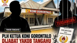 PLH Ketua KONI Gorontalo Dijabat Yakob Tangahu Usai Fikram Salilama Ditetapkan Tersangka