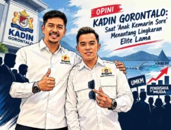 Papi Celebes dan Wajah Baru KADIN Gorontalo: Ketika “Anak Kemarin Sore” Mengguncang Zona Nyaman Elit