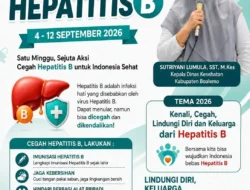 Pekan Peduli Hepatitis B, Dinkes Boalemo Dorong Imunisasi dan Hidup Sehat Masyarakat