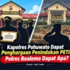 Kapolres Pohuwato Dapat Penghargaan Penindakan PETI, Polres Boalemo Dapat Apa?