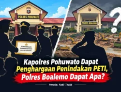 Kapolres Pohuwato Dapat Penghargaan Penindakan PETI, Polres Boalemo Dapat Apa?