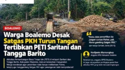 Warga Boalemo Desak Satgas PKH Turun Tangan Tertibkan PETI Saritani dan Tangga Barito