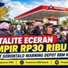 Harga Pertalite Eceran Hampir Rp30 Ribu, Pemkot Gorontalo Tekan Penertiban SPBU dan Warning Depot BBM Nakal!