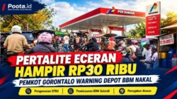 Harga Pertalite Eceran Hampir Rp30 Ribu, Pemkot Gorontalo Tekan Penertiban SPBU dan Warning Depot BBM Nakal!