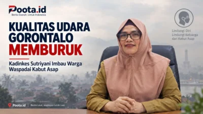 Kualitas Udara Gorontalo Memburuk, Kadinkes Sutriyani Imbau Warga dan Kelompok Rentan Waspadai Kabut Asap