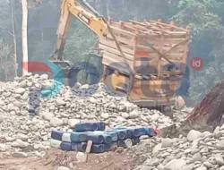 Puluhan Alat Berat Diduga Diam-diam Beroperasi di Sari Tani dan Tangga Barito, Polres Boalemo Dimana?